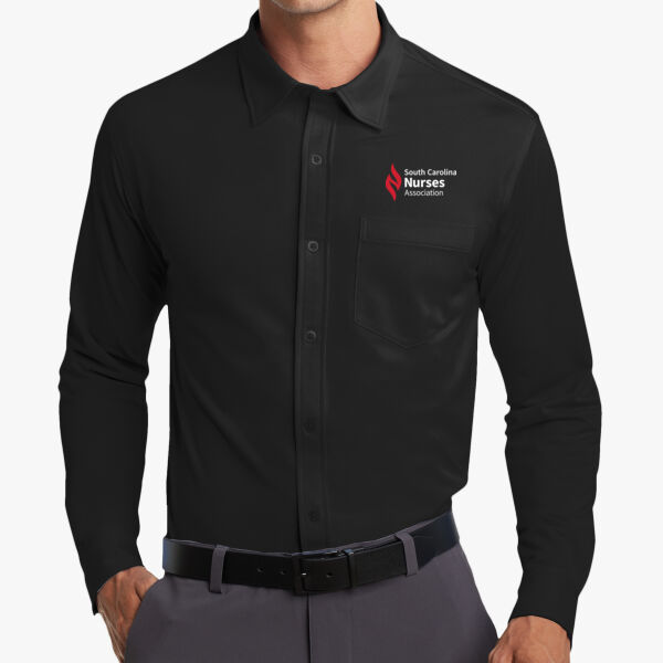 Men's Dimension Knit Dress Shirt Thumbnail