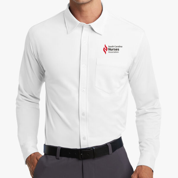 Men's Dimension Knit Dress Shirt Thumbnail