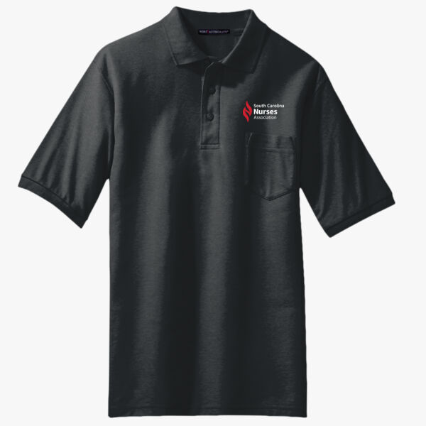 Men's Silk Touch Polo with Pocket Thumbnail